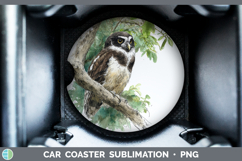GorgeousOwls Sketch Car Coaster design.