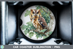 GorgeousOwls Sketch Car Coaster design.