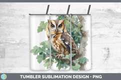 GorgeousOwls Sketch Tumbler design.