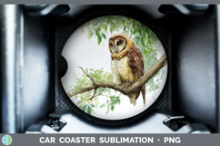 GorgeousOwls Sketch Car Coaster design.