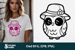 Cute owl SVG | Animal SVG | Bird SVG Product Image 1