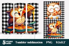 Owl tumblers wrap | Animals tumbler | Cute owl PNG Product Image 6