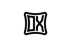 OX Logo design Product Image 1