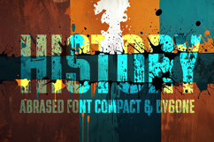 Oxido Caps | Solid &amp; Eroded | Layered Fonts Product Image 3