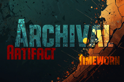 Oxido Caps | Solid &amp; Eroded | Layered Fonts Product Image 6