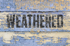 Oxido Caps | Solid &amp; Eroded | Layered Fonts Product Image 5