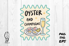 oyster and champagne Product Image 1