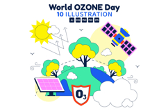 10 World Ozone Day Illustration Product Image 1