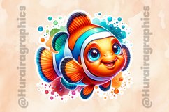 Clown fish|Printable Animal Sticker Product Image 2