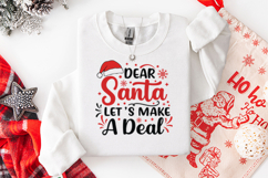 Dear Santa Let&#039;s Make A Deal SVG - Funny Christmas Barter Product Image 2