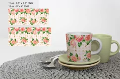 Roses Mug Sublimation Designs JPG, 11 & 15oz mug Product Image 3