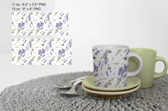 Lavender Mug Sublimation Designs PNG, 11 & 15oz mug Product Image 3