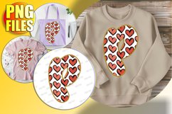 P Doodle Letter Valentine Romantic Festive Magic! Product Image 1