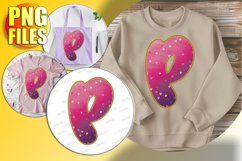 P Doodle Letter Valentine Joyful Festive Design! Product Image 1