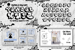Graffiti Font Bundle Vol. 1 | Urban Vibes 3D Layered Street Product Image 16