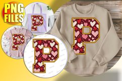 P Doodle Letter Valentine Sweet Cheerful Style! Product Image 1
