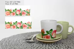 Roses Mug Sublimation Designs JPG, 11 & 15oz mug Product Image 3