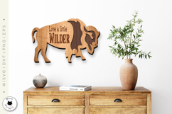 Western Signs Laser Cut | Layered Cowboy Signs Product Image 4