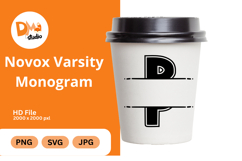 Novox Varsity Monogram Product Image 1