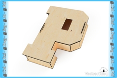 Laser Cutting Vector for Father's Letter P Design Product Image 2