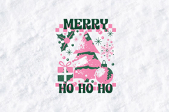 Merry Ho Ho Ho Santa Gifts Shirt Design Product Image 3