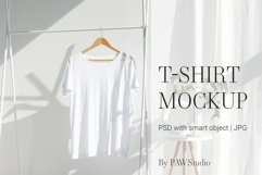 T-Shirt Mockup, Shirt Mock Up , Boho Shirt Mockup, 3001 Mock Product Image 1