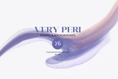 Purple trendy abstract shapes Product Image 1