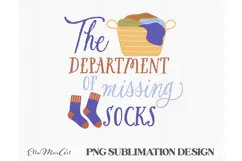 The department of missing socks, Laundry PNG, Washing PNG, Product Image 2