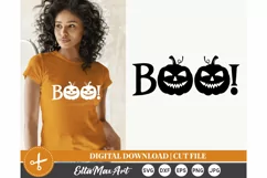 BOO, Halloween SVG, Pumpkin svg, Witch SVG, Fall svg, Spooky Product Image 1