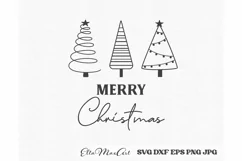 Merry Christmas SVG, Christmas quote SVG, Christmas SVG Product Image 3
