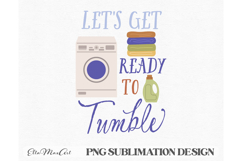 Lets get ready to tumble, Laundry PNG, Washing PNG, Product Image 2