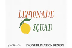 Lemonade squad PNG lemonade PNG Summer PNG Product Image 3