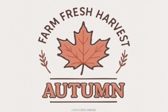 Farm Fresh Harvest Autumn PNG, Fall Maple Leaf Shirt Product Image 1