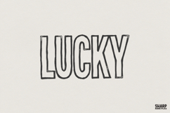Lucky PNG Design, Hand Drawn Shirt Graphic, St Patrick’s Product Image 1