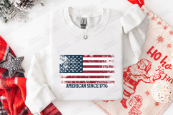American Since 1776 SVG - Distressed Patriotic USA Flag File Product Image 3