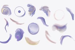 Purple trendy abstract shapes Product Image 2