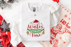Winter Wonder Time Christmas Shirt Design SVG PNG JPG Product Image 2