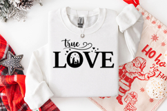 True Love Nativity SVG Christian Christmas Religious Design Product Image 3