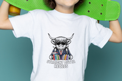 Straight Outta Recess Cow SVG PNG Product Image 2