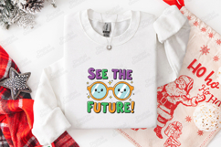 See The Future SVG - Kawaii Glasses Teacher Back To School Product Image 3