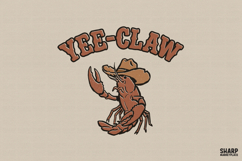 Yee-Claw Western Summer Shirt, Trendy Beach Sublimation, Product Image 1