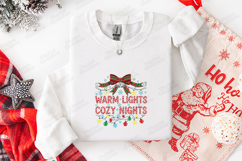 Warm Lights Cozy Nights SVG - Retro Holiday Winter Cut File Product Image 3