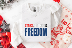 Stars Stripes &amp; Freedom SVG - Patriotic 4th of July Pride Product Image 3