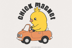 Easter Chick PNG,Retro Easter png, Baby Chick,Spring Product Image 1