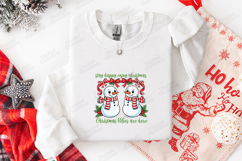 Stay Happy Snowman Christmas Vibes Sublimation Clipart Product Image 3