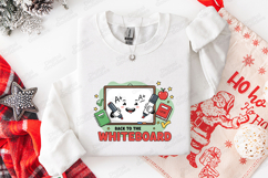 Back To The Whiteboard SVG - Kawaii School Teacher Cut File Product Image 3