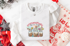Crimasoholic SVG | Cute Christmas Mason Jar Treats Art Product Image 3