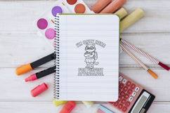 Perfect Attendance Cat Back To School SVG PNG Product Image 3