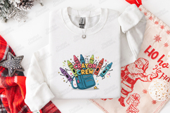 Crayon Crew SVG - Cute Back to School Backpack Cut File Product Image 3
