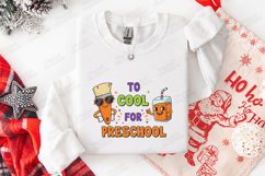To Cool For Preschool SVG - Back to School Paint &amp; Juice Product Image 3